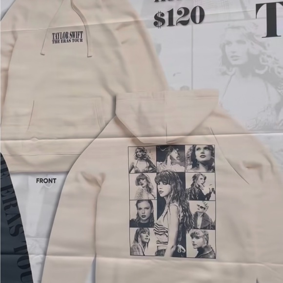 TAYLOR SWIFT ERA TOUR HOODIE BRAND NEW. - Picture 3 of 12